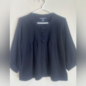Banana Republic Black Cashmere Sweater